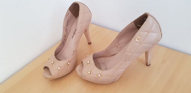 Peep Toe meia pata - Carmen Steffens n° 36 - Foto 5