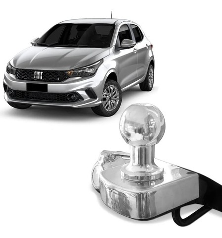 Engate  Reboque Fiat Argo 2018 à 2020 Rabicho Fixo 500kg