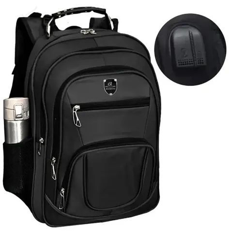 Mochila Masculina Resistente e Impermeável - Ideal para Pais Modernos - Foto 4