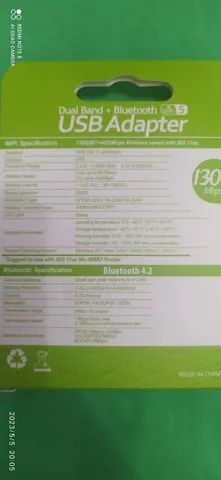 ADAPTADOR WIFI DUAL BAND 5G E 2G - Foto 5