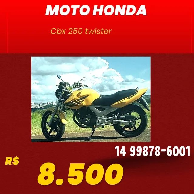 HONDA CBX 250 TWISTER 2008 - 1161460961