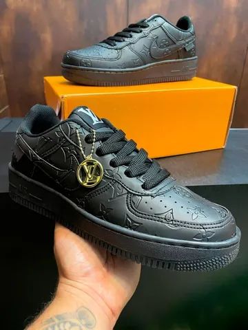 Tênis Louis Vuitton X Nike Air Force novo na caixa  - Foto 3