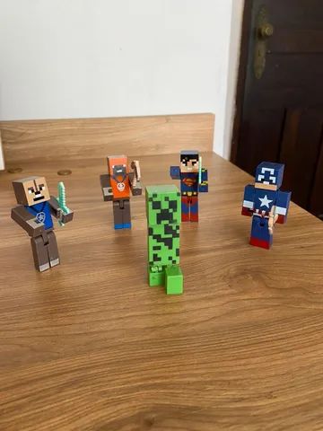 Bonecos Minecraft - Artigos infantis - Jatiúca, Maceió 1254074434