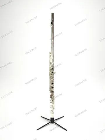 Flauta Transversal Pearl Flute 795 Profissional pé em Si - Foto 5