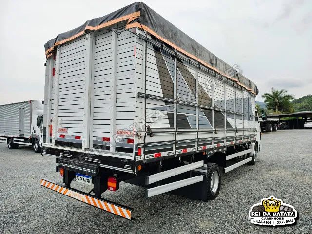 Volkswagen 9-160 Delivery Completa Ar condicionado Carroceria Boiadeira VTAV - Foto 4