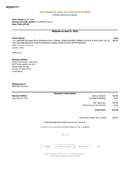 L187) Sd Card Samsung 256Gb - Evo Select Top de Linha com Nota Fiscal - Foto 5