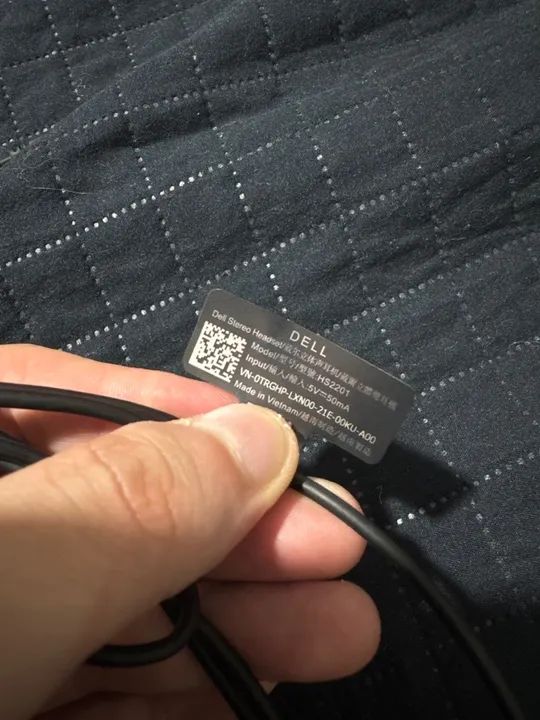 Dell Stereo Headset - Novíssimo - Foto 3