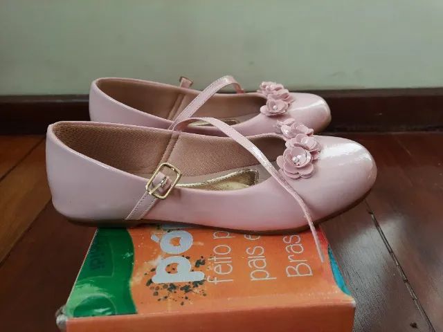 Sapato menina rosa - Foto 2