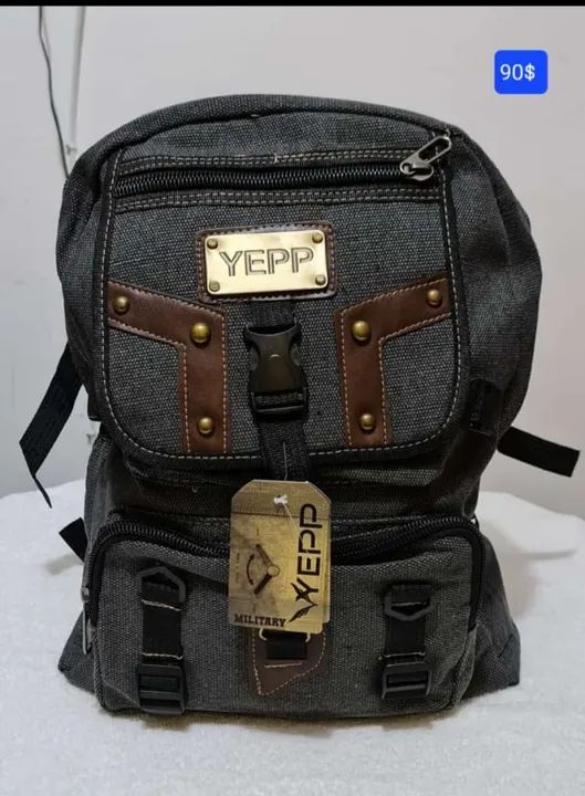 Mochila de lona da Yepp original 