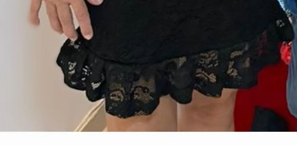Vestido de renda preto - Foto 2