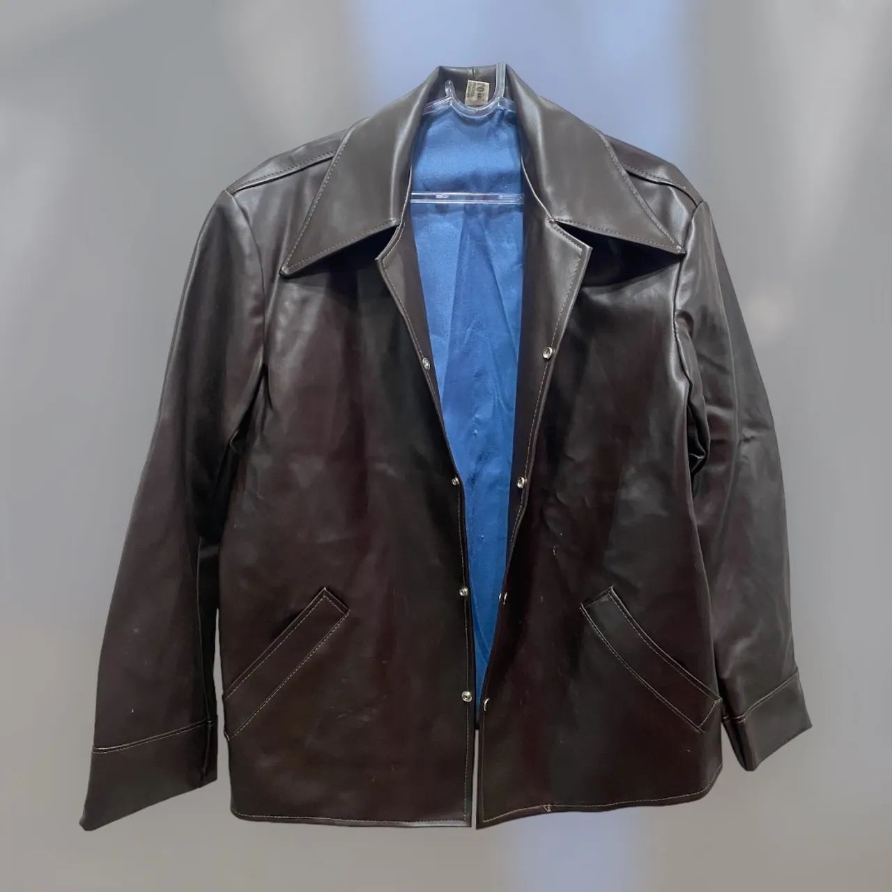Jaqueta vinil masculina tamanho m vintage 