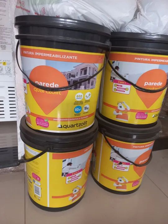 Tinta Impermeabilizante para Parede - Quartzo - 18kg - Foto 2