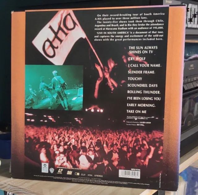a-ha--Live in South America レーザーディスク LD LaserDisc A-Ha Live in South America Edição Japonesa - CDs