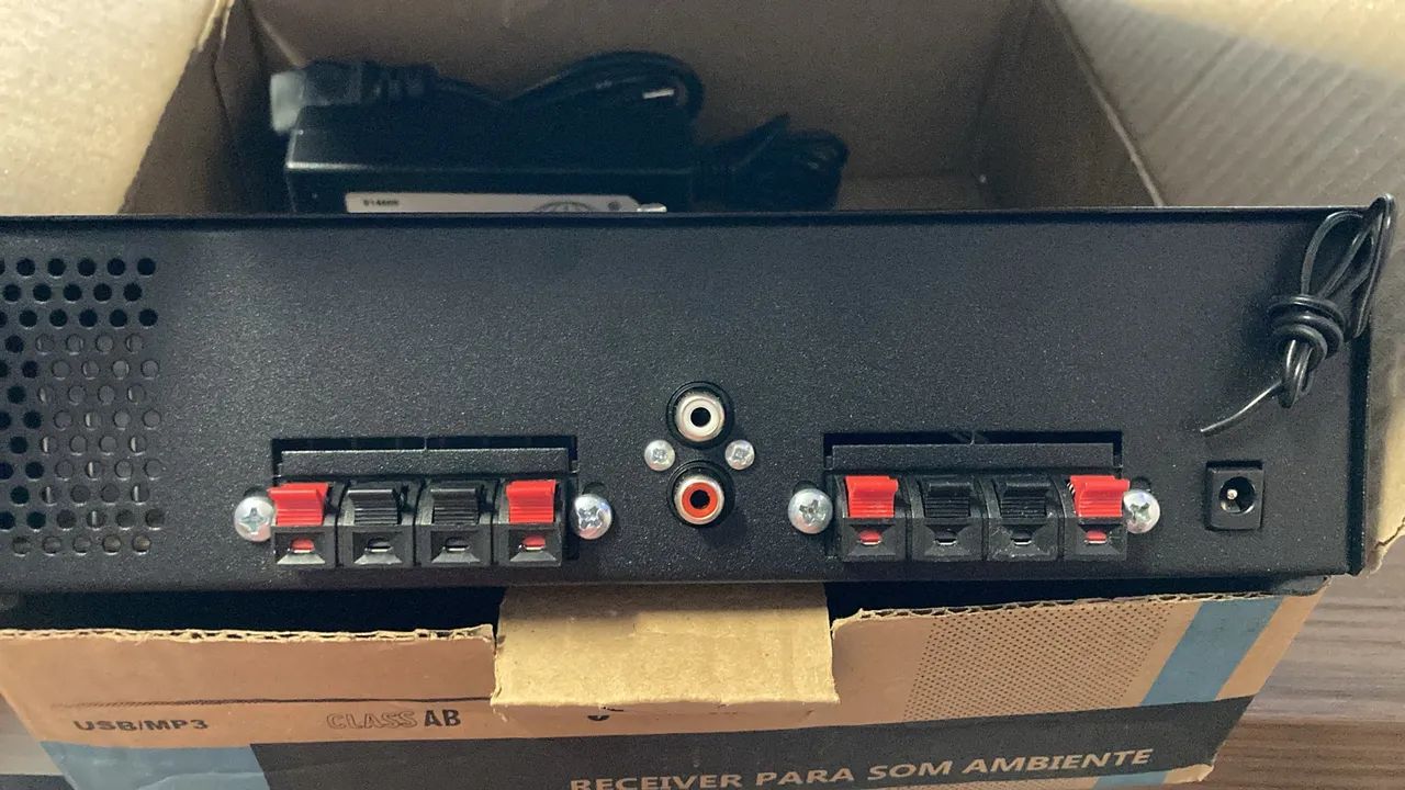 Amplificador / Receiver de Áudio Orion RC7000BT 4 Canais NOVO - Foto 2