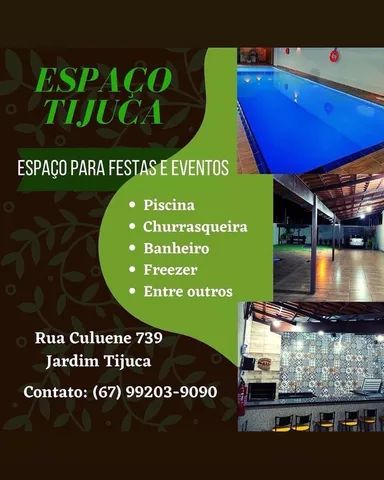 Espaço de festas Tijuca 