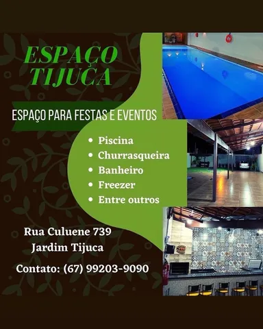 Espaço de festas Tijuca