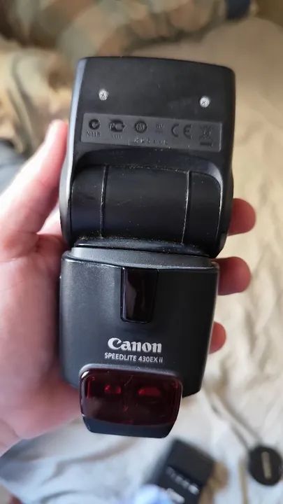 Flash Speedlite 430EX II Canon SOMENTE RETIRADA - Usado - Foto 2