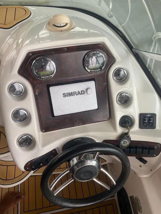 Lancha triton 27,5 conjunto 2014/motor Mercury qsd220 diesel - Foto 11