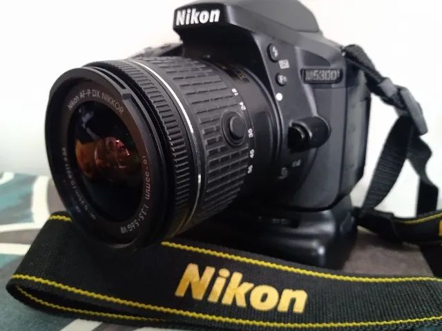 Câmera fotográfica Nikon 5300 AF-P Lente 18-55 VR Kit - Foto 3