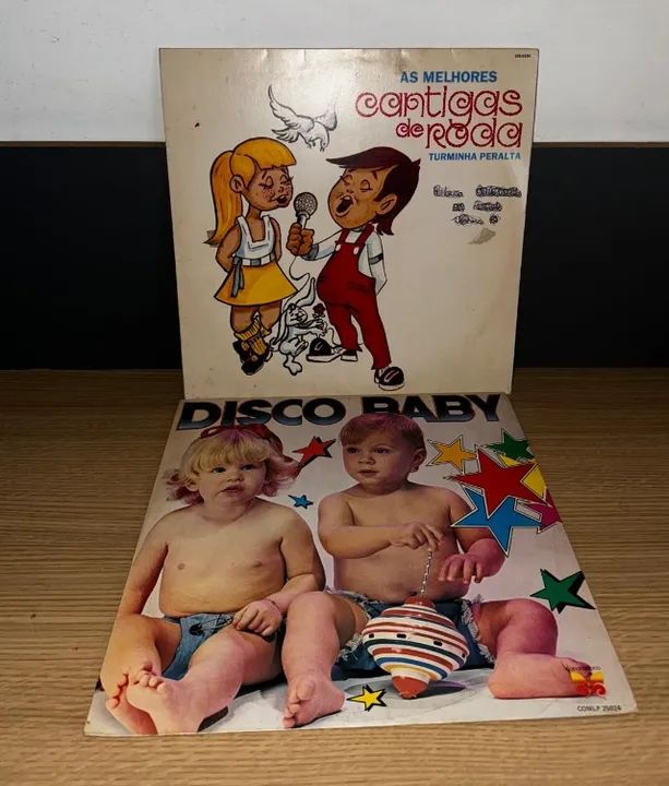 Lp Vinil: Cantigas De Roda + Disco Baby - Impecável