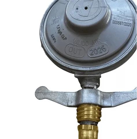 chave registro regulador fogão glp 1kg/h 0727/02 0,80m imargás - Foto 2