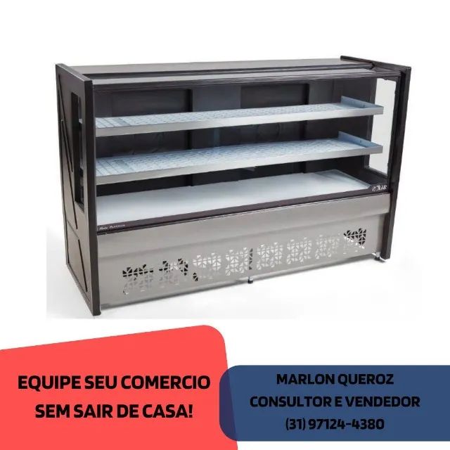 Balcao Refrigerado 2M Novo Polar Platinum