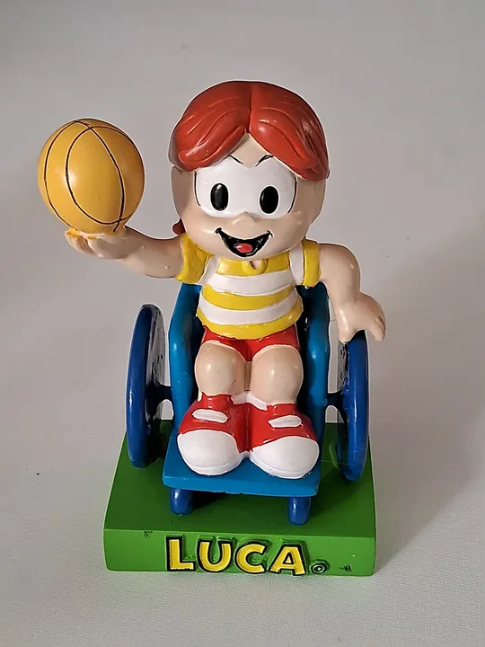 Figura Luca - coleção turma da monica