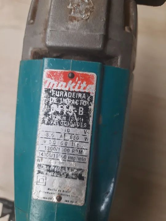 Furadeira Makita 127volts 84-19-B