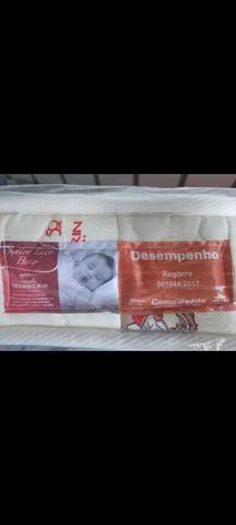 Colchão Infantil De Espuma Para Berço Orthocrin Junior Luxo D18 - 60x130x10   - Foto 4