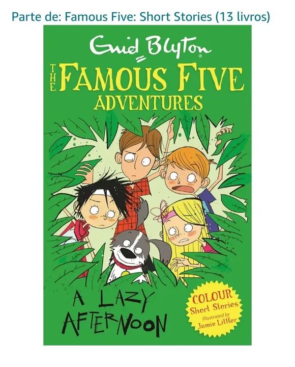 Livro: The Famous Five - A Lazy Afternoon - Enid Blyton