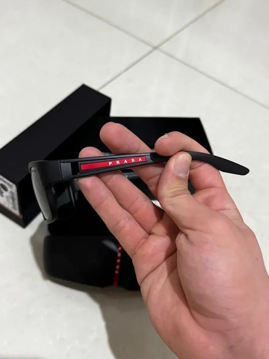 Óculos Prada Original com Nota fiscal - Aceito Proposta - Foto 2