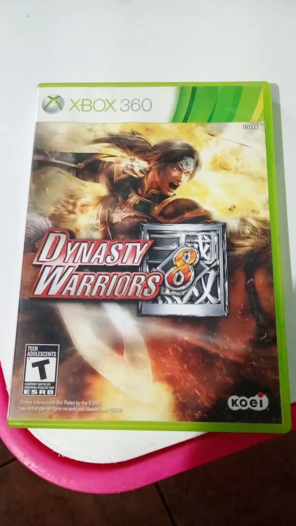 JOGO XBOX 360 DYNASTY WARRIORS ORIGINAL 