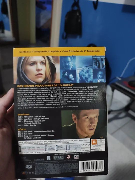 Homeland - A Primeira Temporada Completa (DVD) - Foto 2