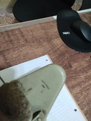 Furador de papel em ferro fundido coleção antigo - Foto 5