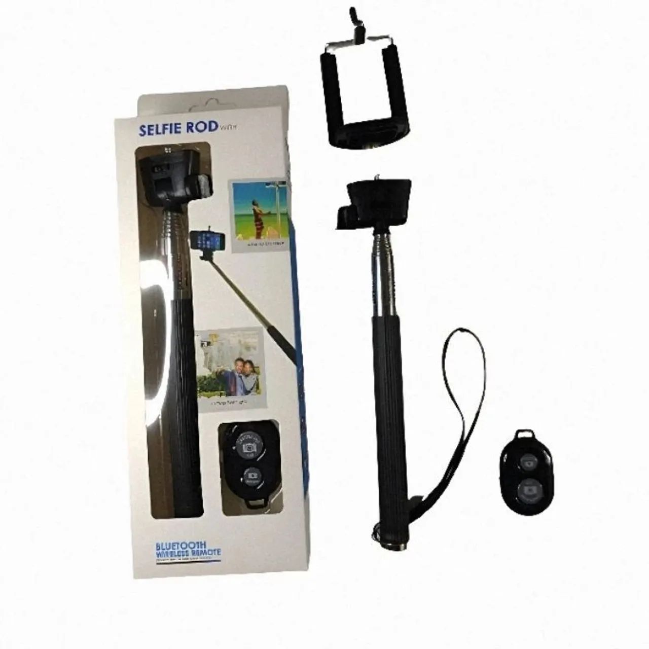 Pau Selfie Bastão Monopod Celular com Controle Bluetooth  - Foto 5