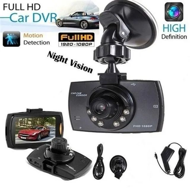 Camera De Carro 2.4" Full Hd 1080p Dash Dvr Segurança