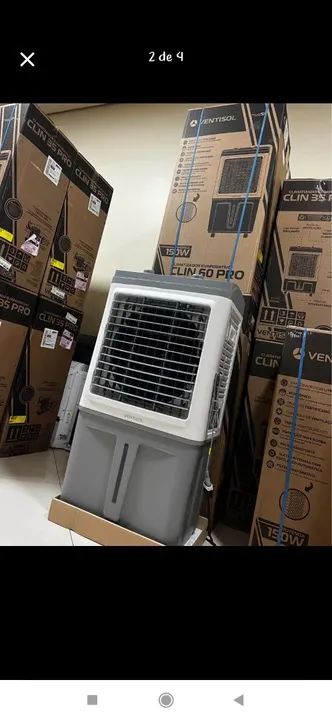 Climatizador Evaporativo Climatizador 150W Ventisol Clin 50 Pro