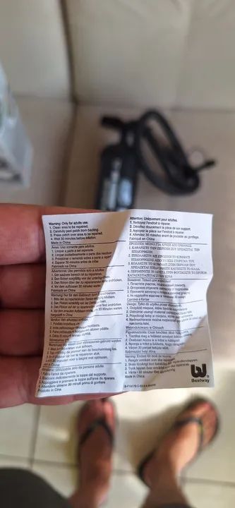 BOMBA MANUAL DE INFLAR AIR HAMMER - Foto 6