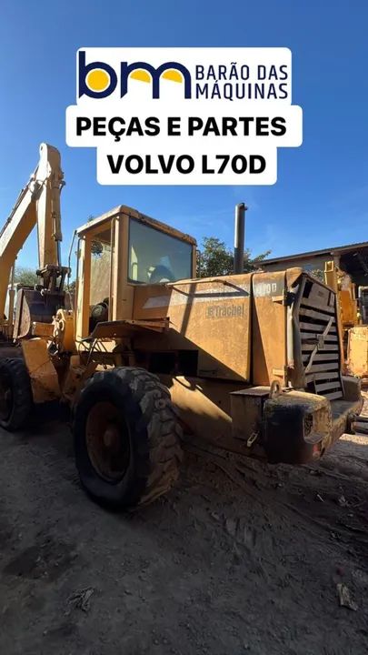 Pá carregadeira volvo L70D para peças