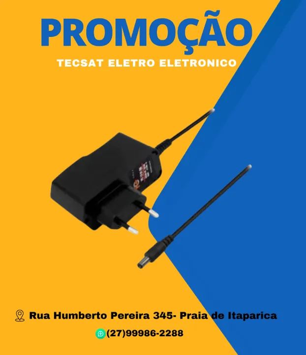 Fonte De Alimentação Bivolt 5v 2a P4 Compatível Tv Box