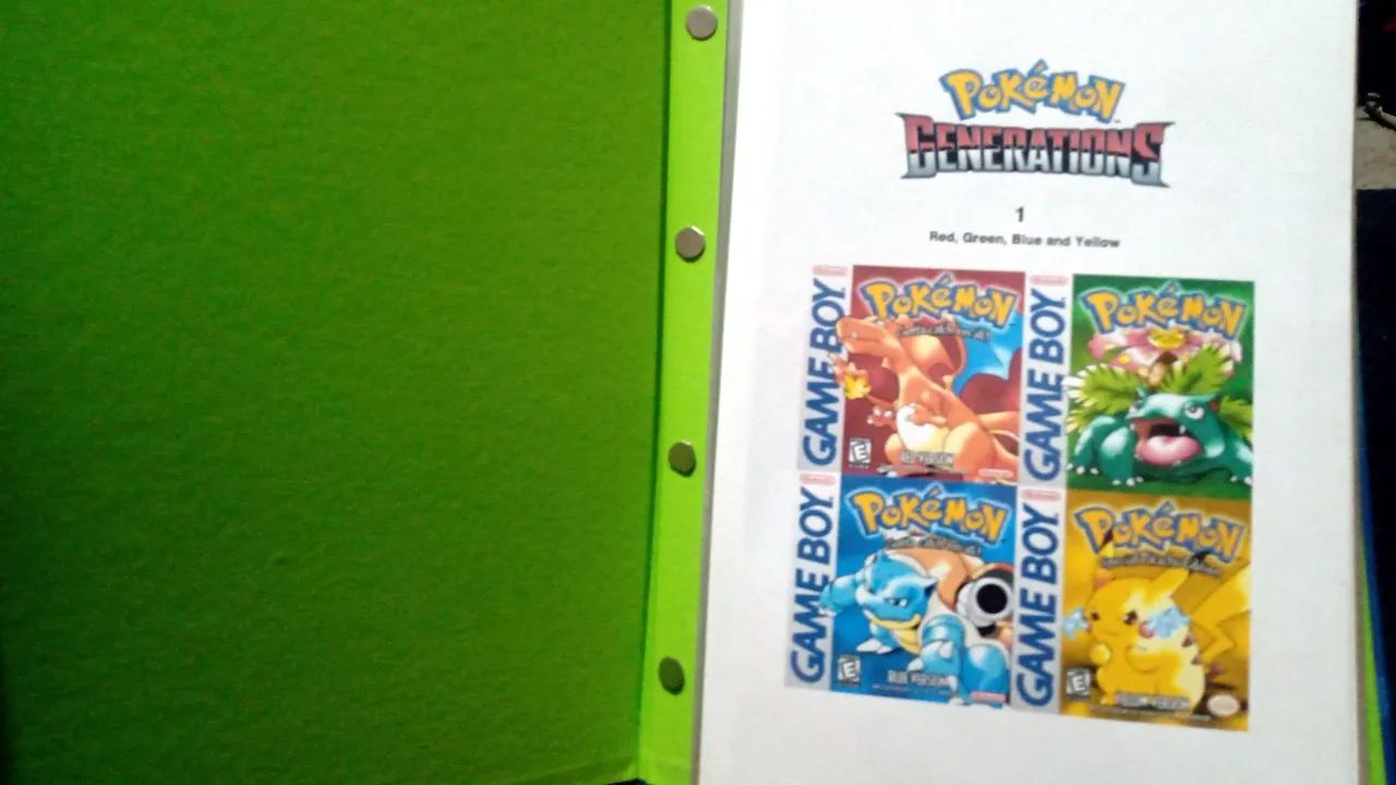 Álbum Pokedex Pokémon