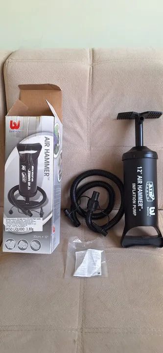 BOMBA MANUAL DE INFLAR AIR HAMMER - Foto 3