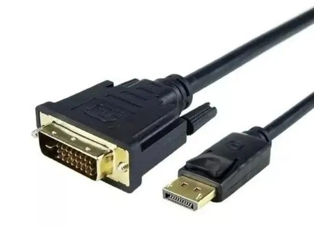 Cabo Displayport Para Dvi-d 24+1 Pino 1,8mt Arduino Automação  COD-CP710  
