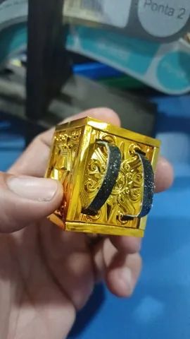Mini Pandora Box St Shinetime 4.5 cm Mú Áries  e Dhoko de Libra - Foto 2