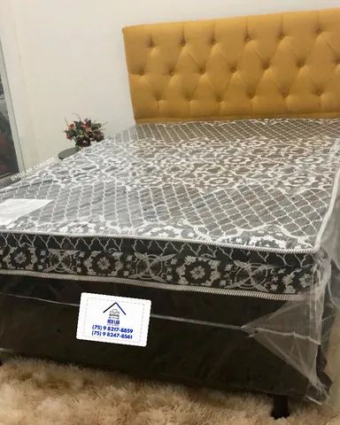 CAMA CASAL LUXO COM PILLOW  - Foto 4