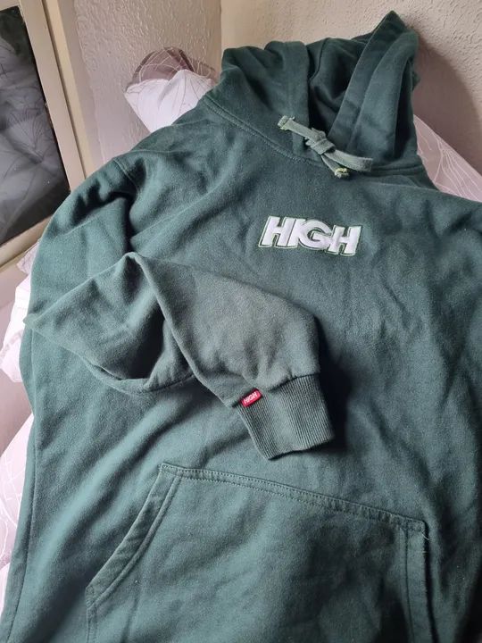 Moletom original High verde musgo USADO