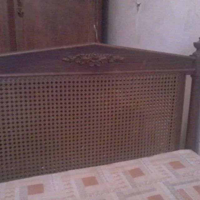 Cama Solteiro Jacarandá e Vime zap *  - Foto 3