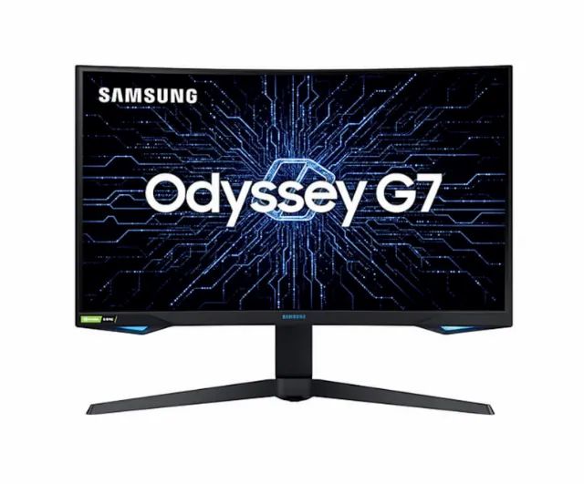 Monitor Gamer Samsung Odyssey 27 G7 Qled WQhd 240hz Hdr 1ms 2560 x 1440 pixels 600 cd/m²