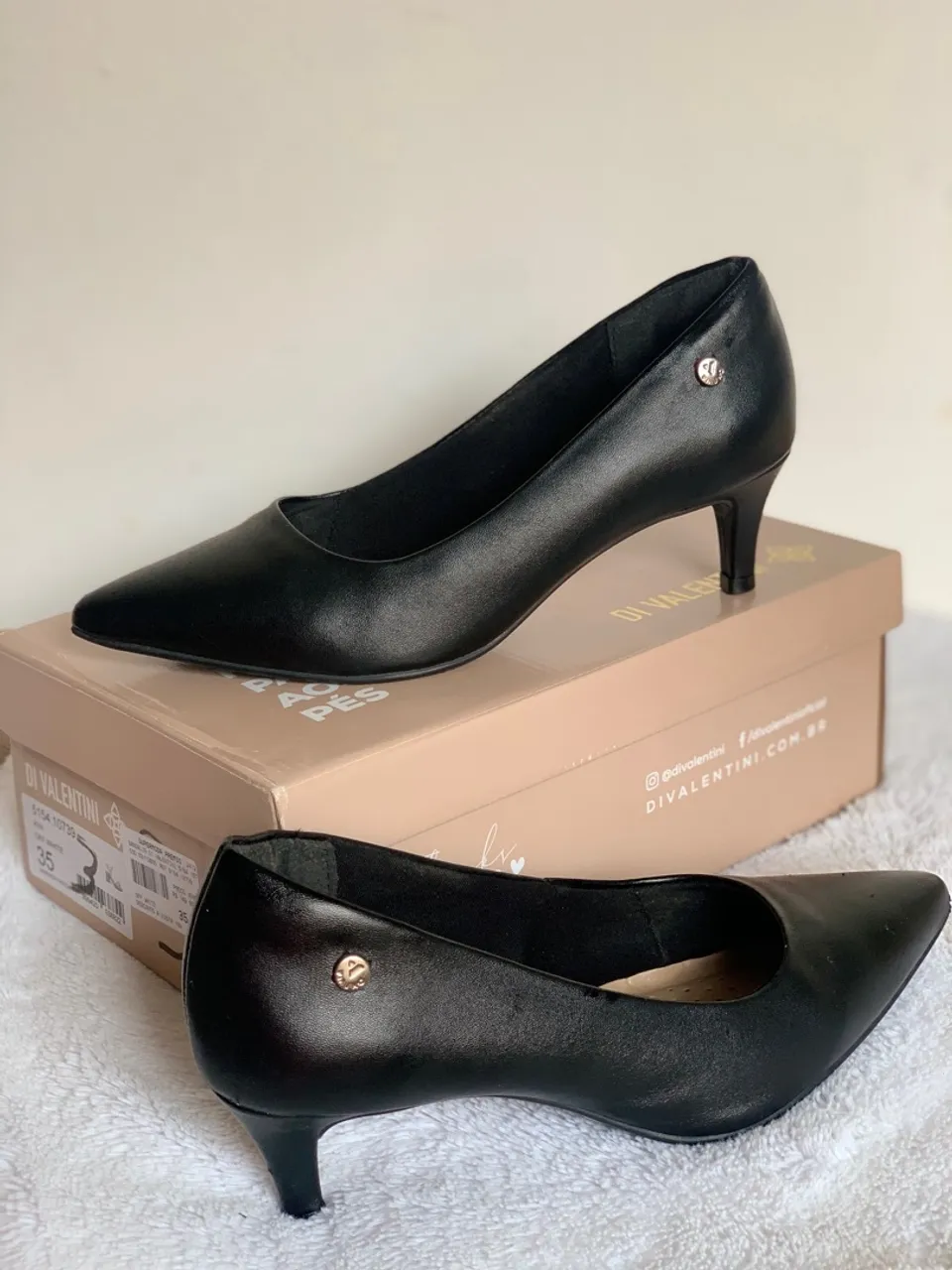 Sapato Scarpin Feminino Preto via uno