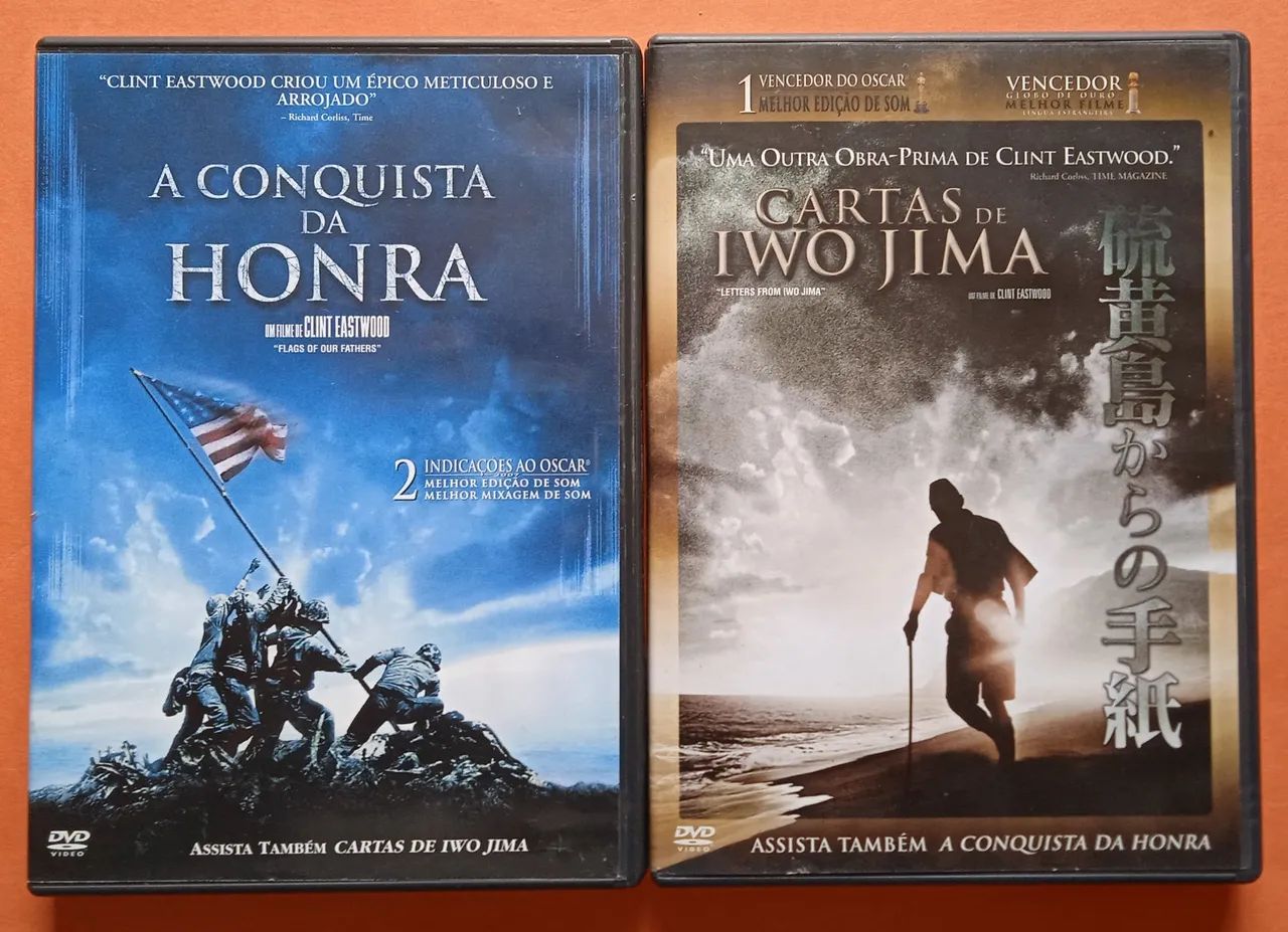 Dvd A Conquista da Honra e Cartas de Iwo Jima